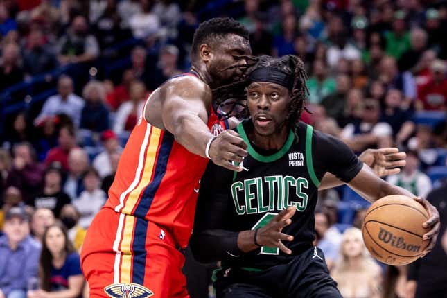 After tough start, Celtics shut down Pelicans