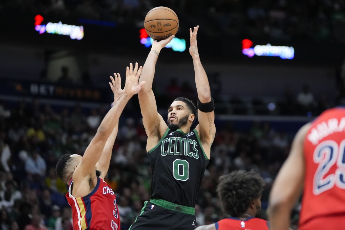 Tatum scores 23 as Celtics rebound from back-to-back losses with 104-92 win  over Pelicans - What's Up Newp