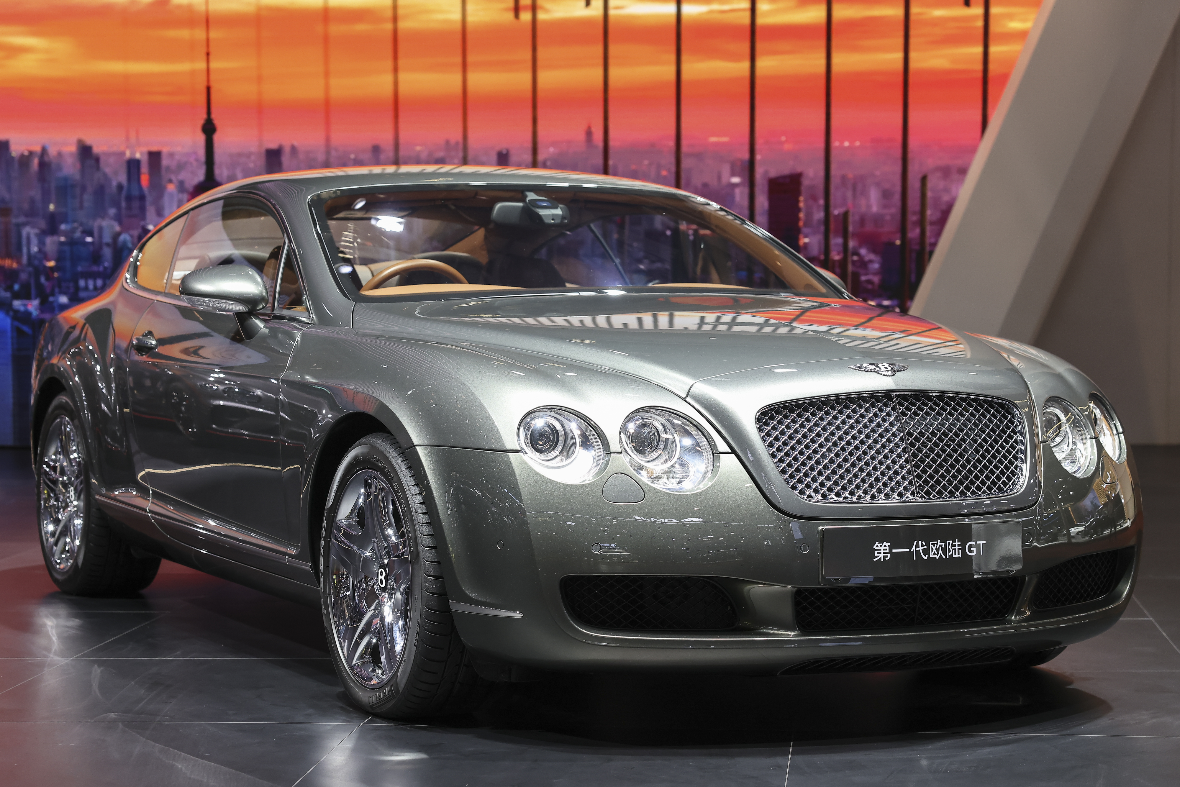 For now, World Cup winner is settled on a £183k Bentley Continental GT that hits a top speed of 210mph