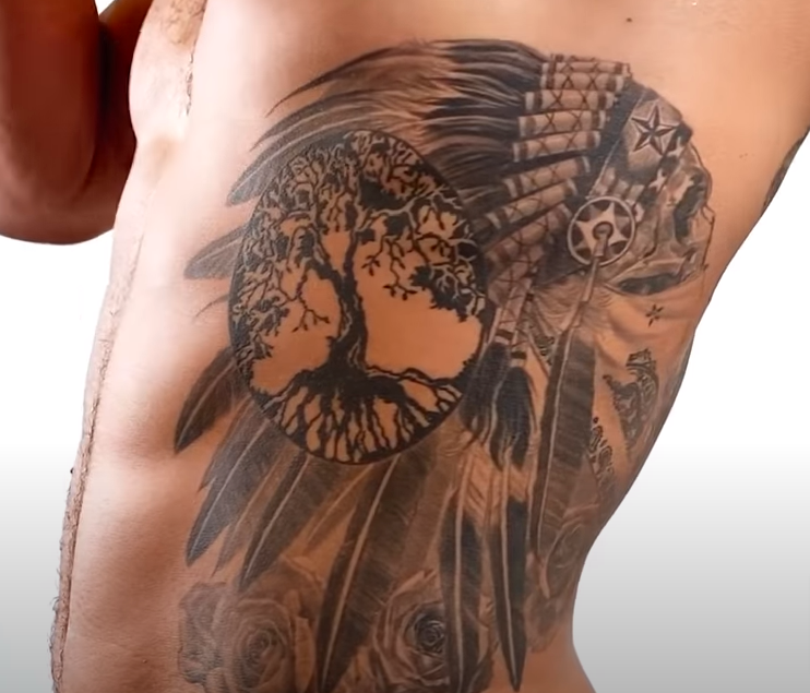 Aaron Gordon Chest Tattoo