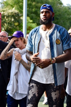 Justin Bieber Lebron James Editorial Stock Photo - Stock Image |  Shutterstock