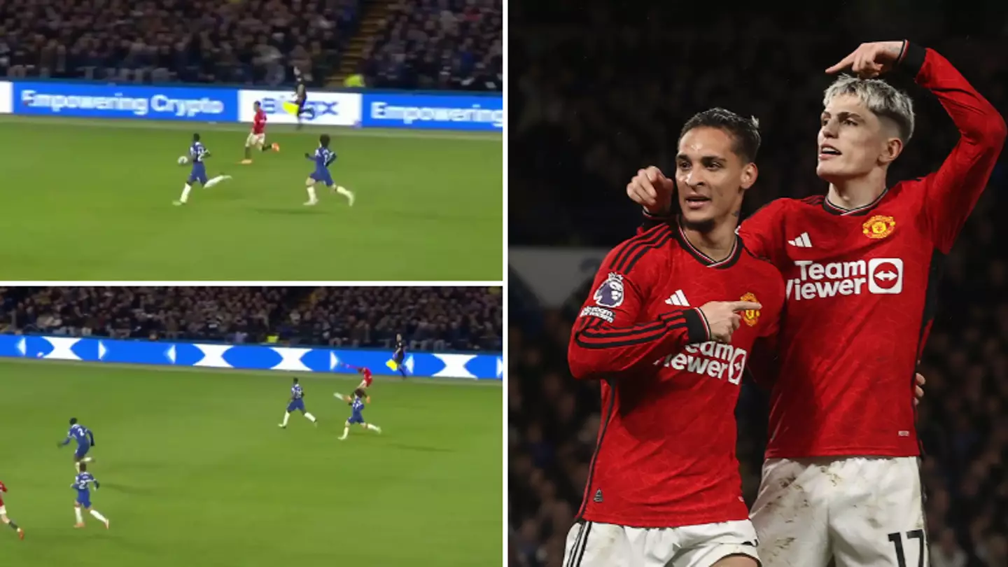 Antony assist labelled 'pass of the season' during Man Utd's dramatic  defeat to Chelsea