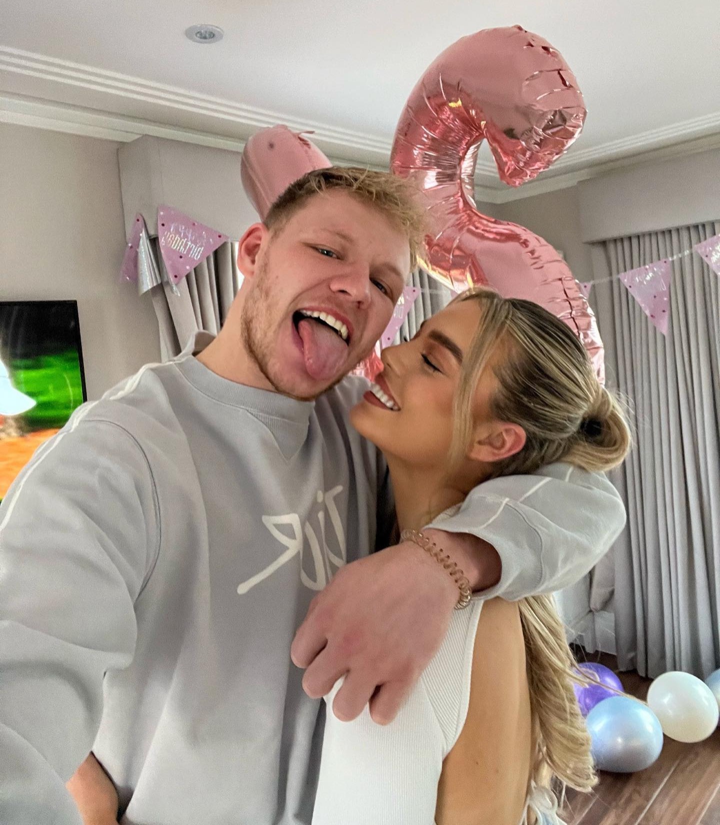 Ramsdale and Georgina first started dating back in 2019