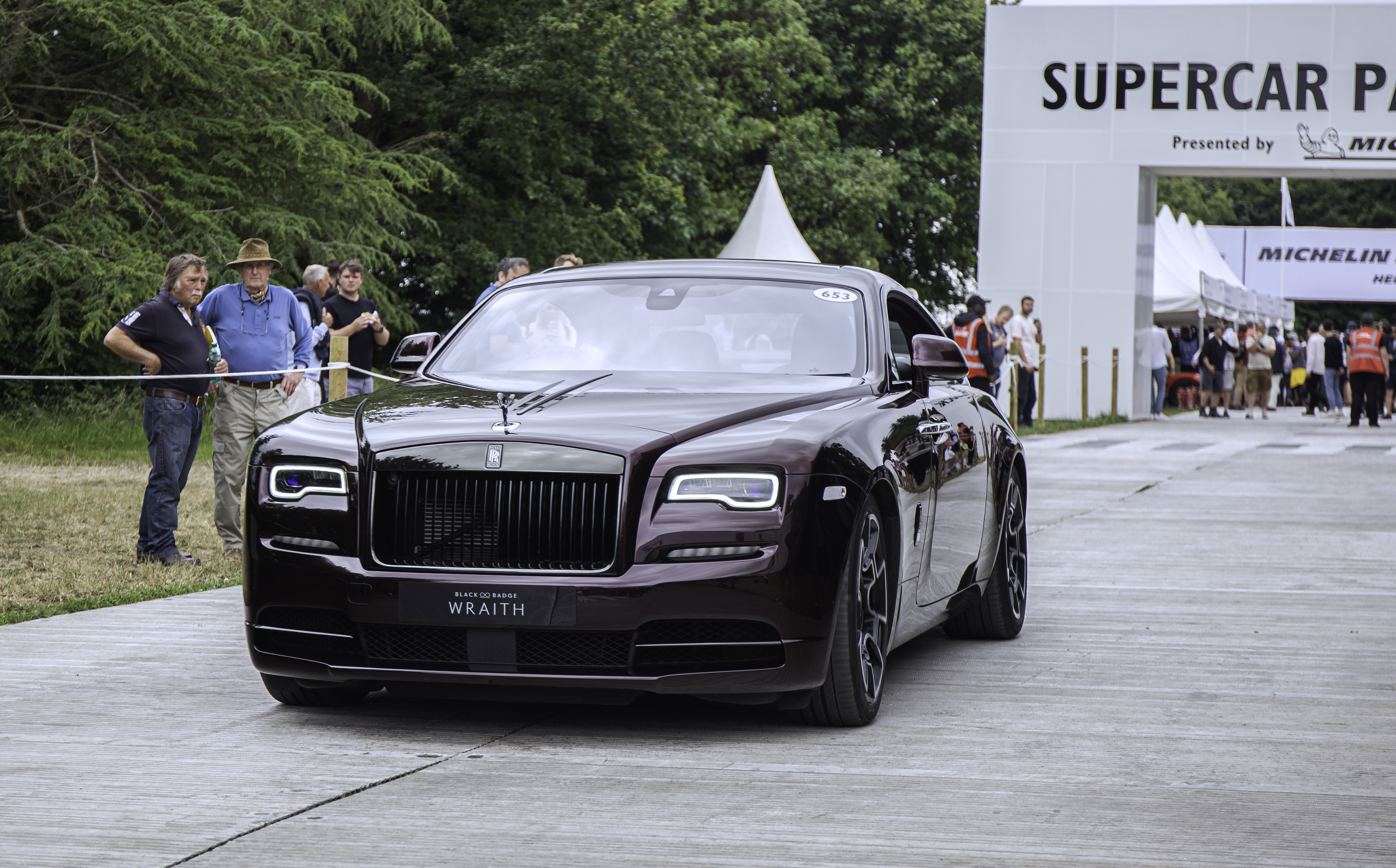 The midfielder splashed up to £324k on a stunning Rolls-Royce Wraith