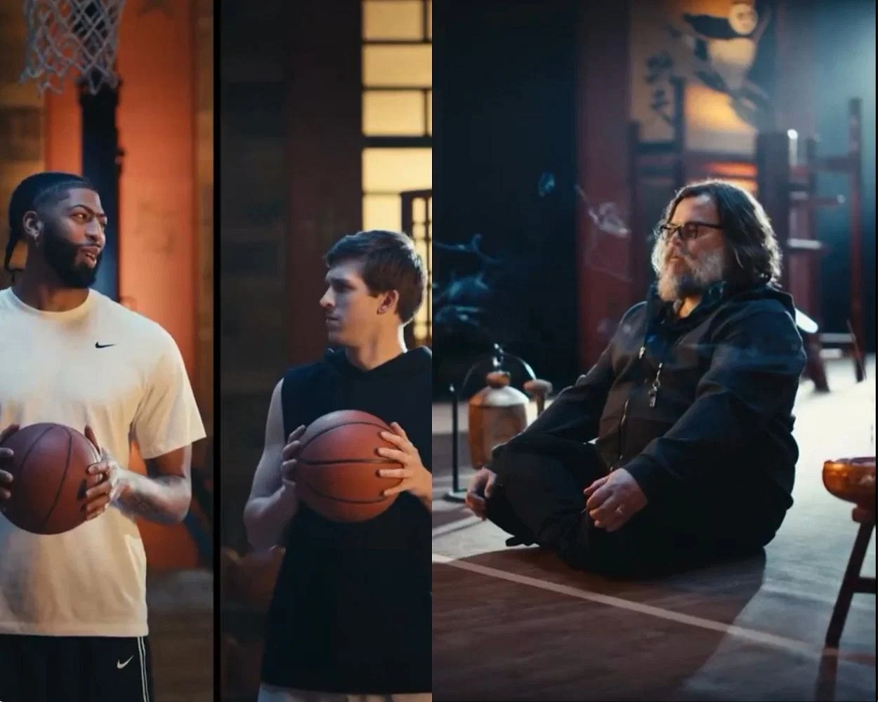 Watch: Anthony Davis & Austin Reaves team up with Jack Black in 'Kung Fu Panda' commercial