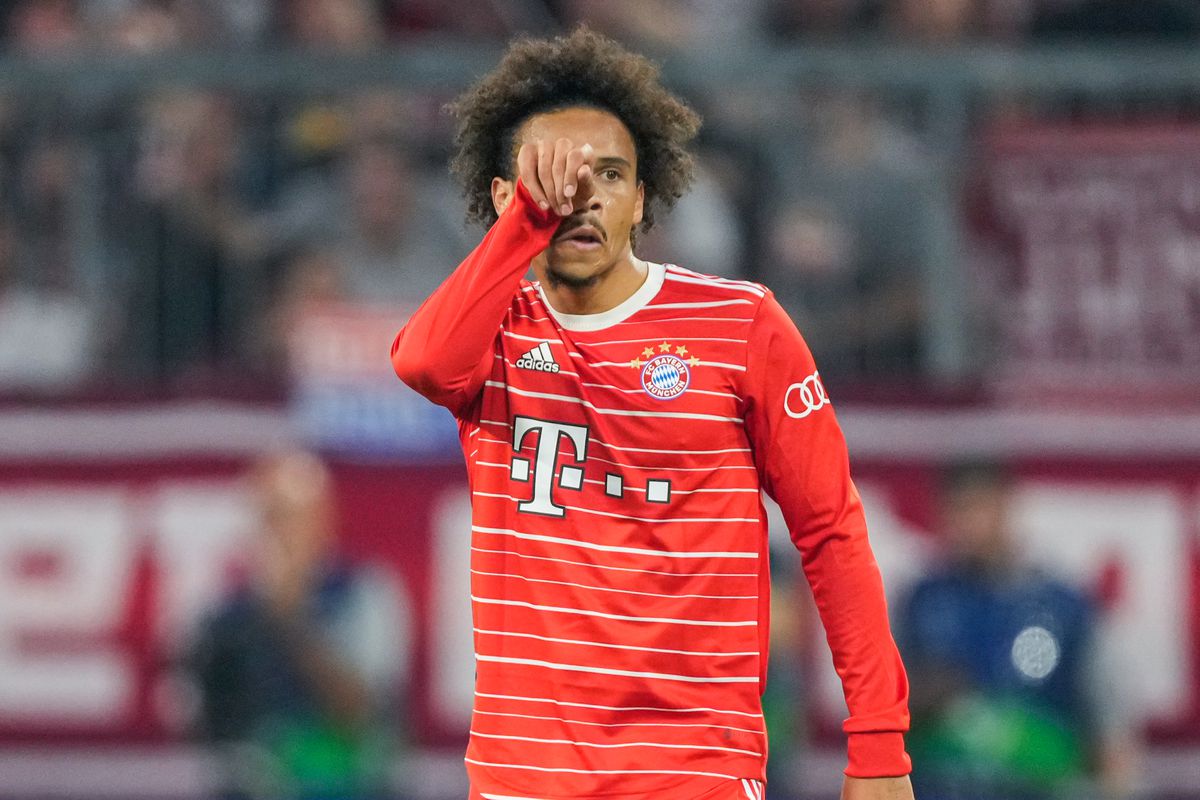 Why Bayern Munich's Leroy Sané smashed a water bottle after being subbed  out against FC Barcelona - Bavarian Football Works