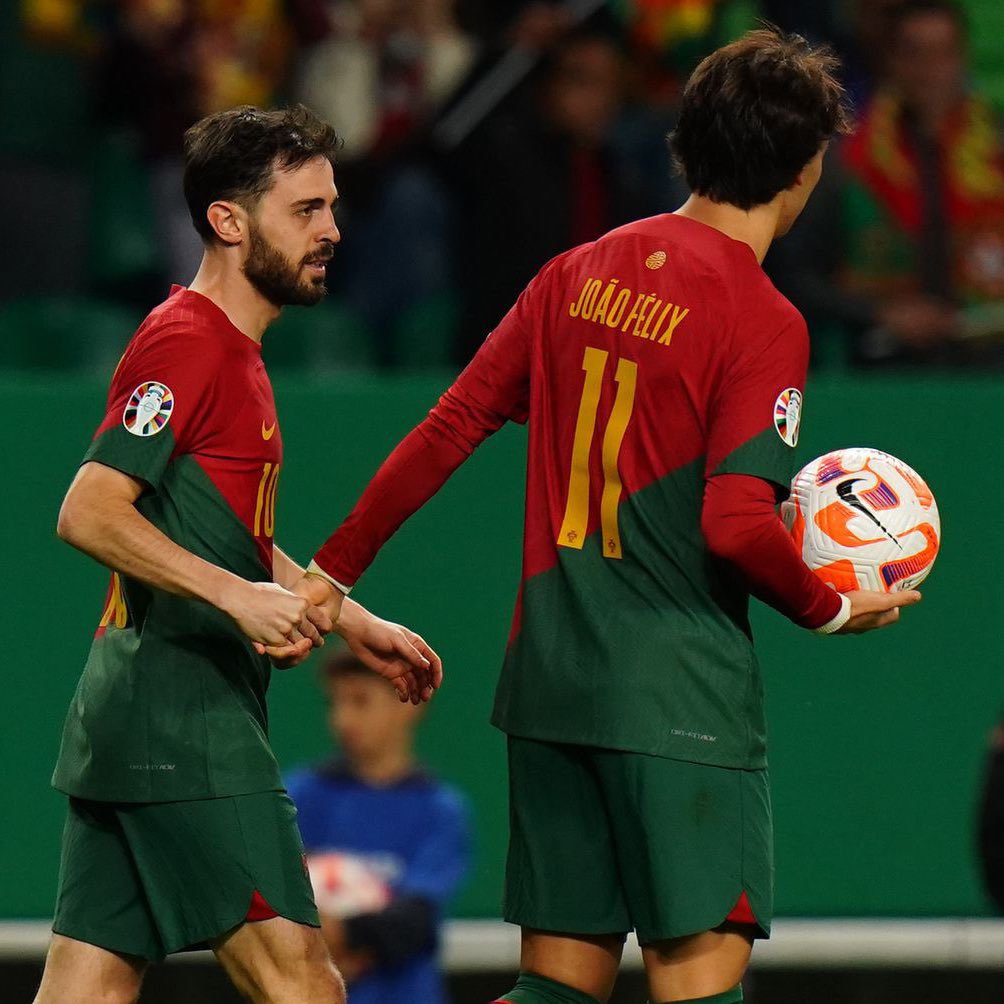 Transfer News Live on X: "️ João Félix: "I think I've convinced Bernardo  Silva to join Barça, that's all true! But it doesn't depend on him right  now". "He asked me about