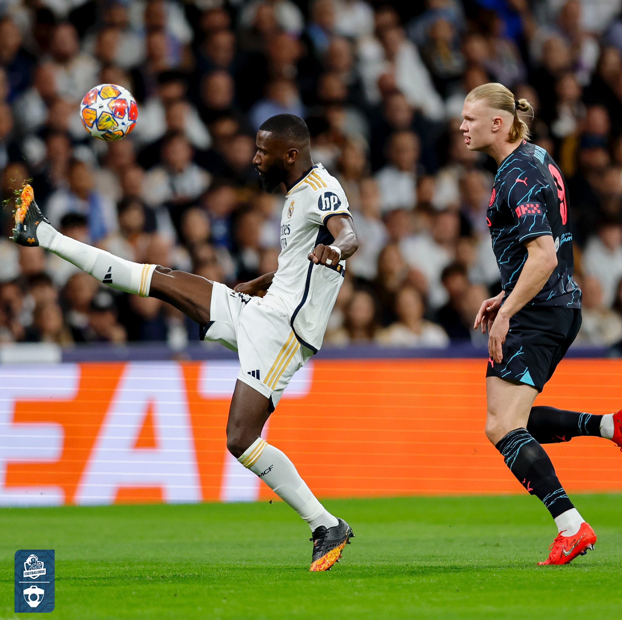 Footballogue on X: "Antonio Rüdiger a totalement mis Erling Haaland dans sa  poche. 🫡 On n'a pas vu le norvégien de tout le match…  https://t.co/yIs5iblEft" / X