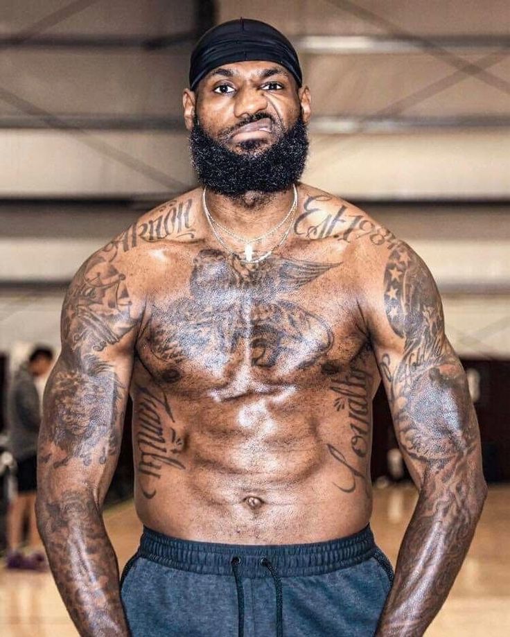 Lebron James | Lebron james tattoos, Lebron james, Nba fashion