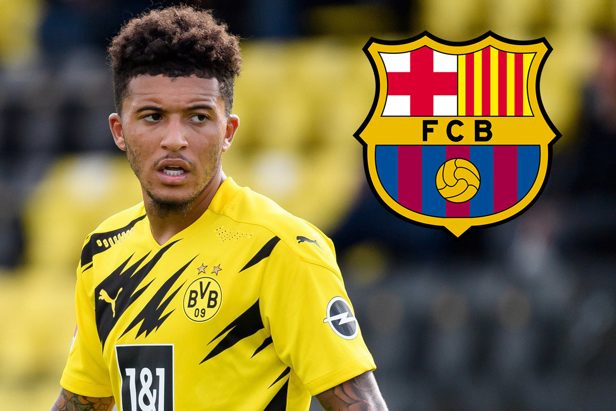 Barca phá kỷ lục chuyển nhượng ký Jadon Sancho