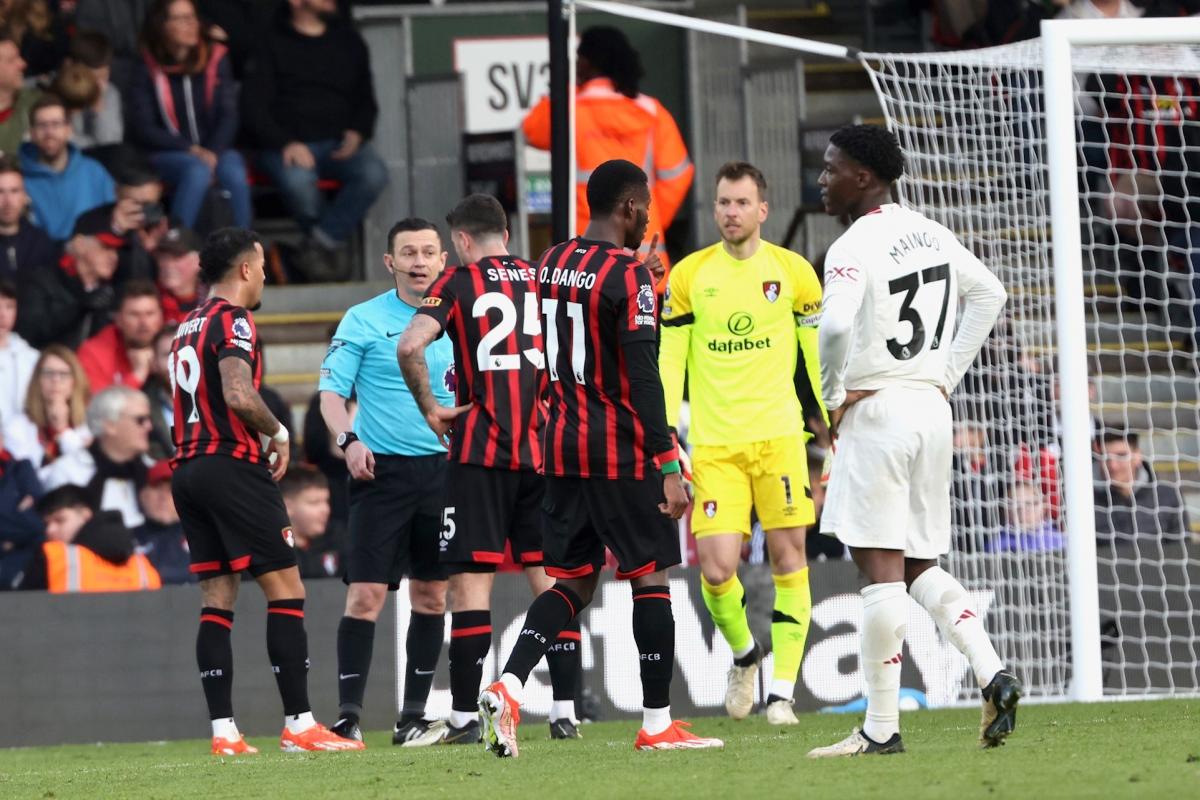 Bruno Fernandes uses angry exchange with Onana and Ten Hag to help  Manchester United at Bournemouth