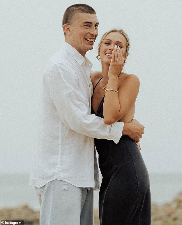 Boston Celtics player Payton Pritchard has proposed to his 21-year-old influencer girlfriend after just six months of dating