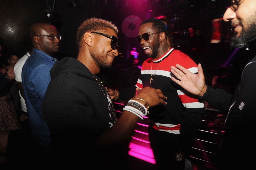 Usher, Sean "Diddy" Combs, Swizz Beatz, & PartyNextDoor at STORY - World  Red Eye | World Red Eye