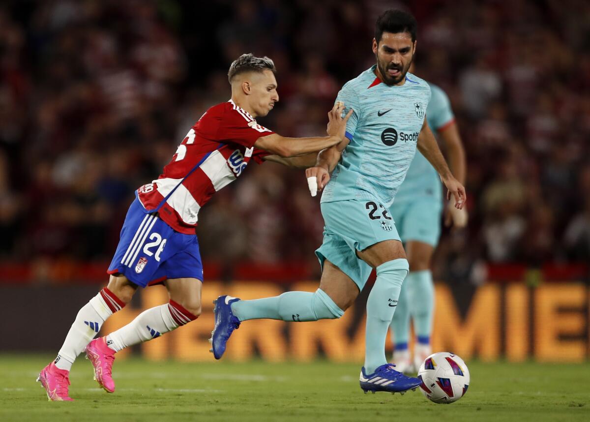 Bayern Munich to sign Spain winger Bryan Zaragoza from Granada at the end of the season - The San Diego Union-Tribune