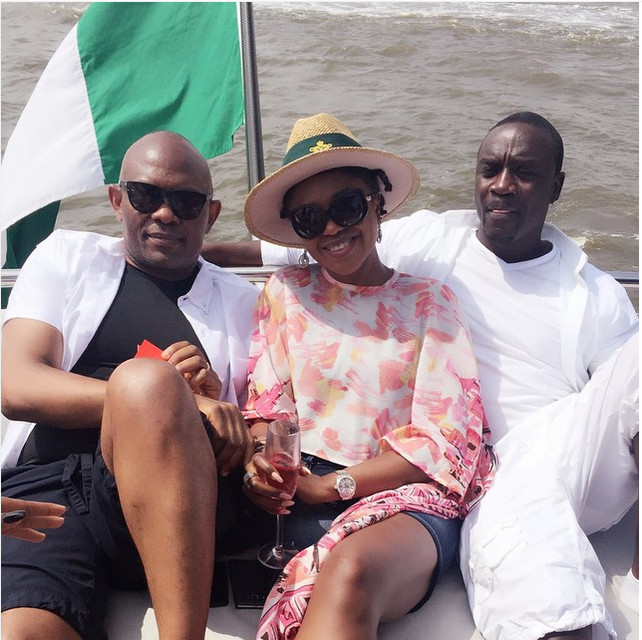 Yacht Life! Akon, Tony Elumelu, Banky W, Stephanie Coker, Omoni Oboli &  Jesse Jagz Enjoy a Luxurious Saturday | BellaNaija