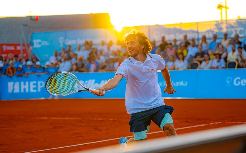 PHOTOS: Croatian sporting legends in charity tennis spectacle in Zadar |  Croatia Week