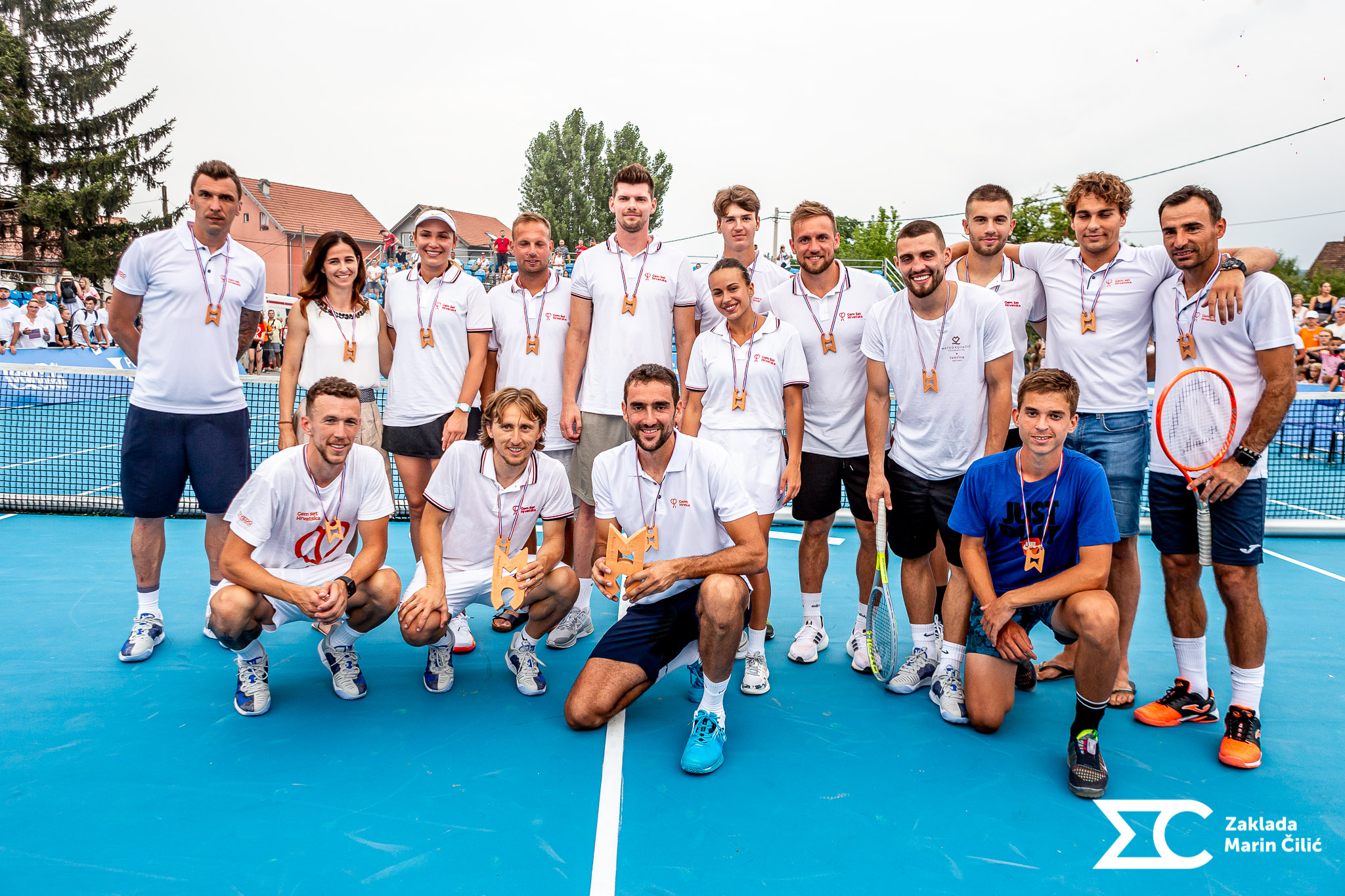 Modrić and Čilić win as Croatia's sport stars gather for charity tennis  tournament | Croatia Week