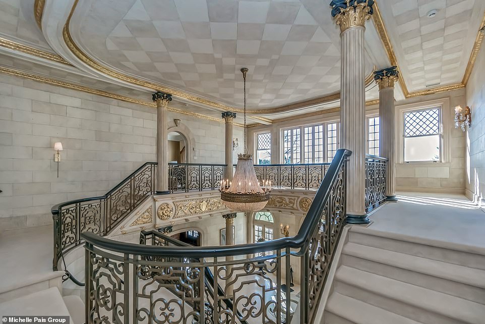 New Jersey mansion with huge upkeep sells for just $4.6m eight years after  it was listed at $39m | Daily Mail Online