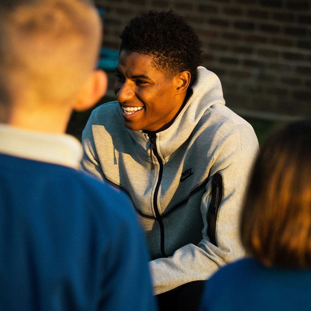 The 22-year-old has launched the 'Marcus Rashford Boot Project' in honour of Black History Month