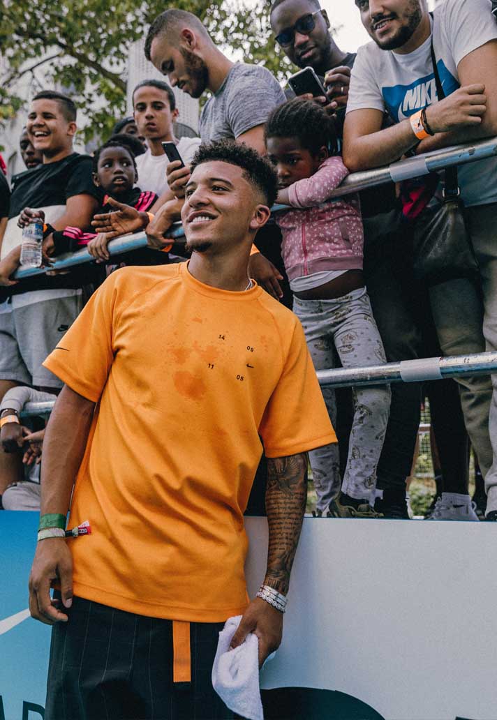 Nike Host Mercurial Launch Event in Paris with Jadon Sancho - SoccerBible