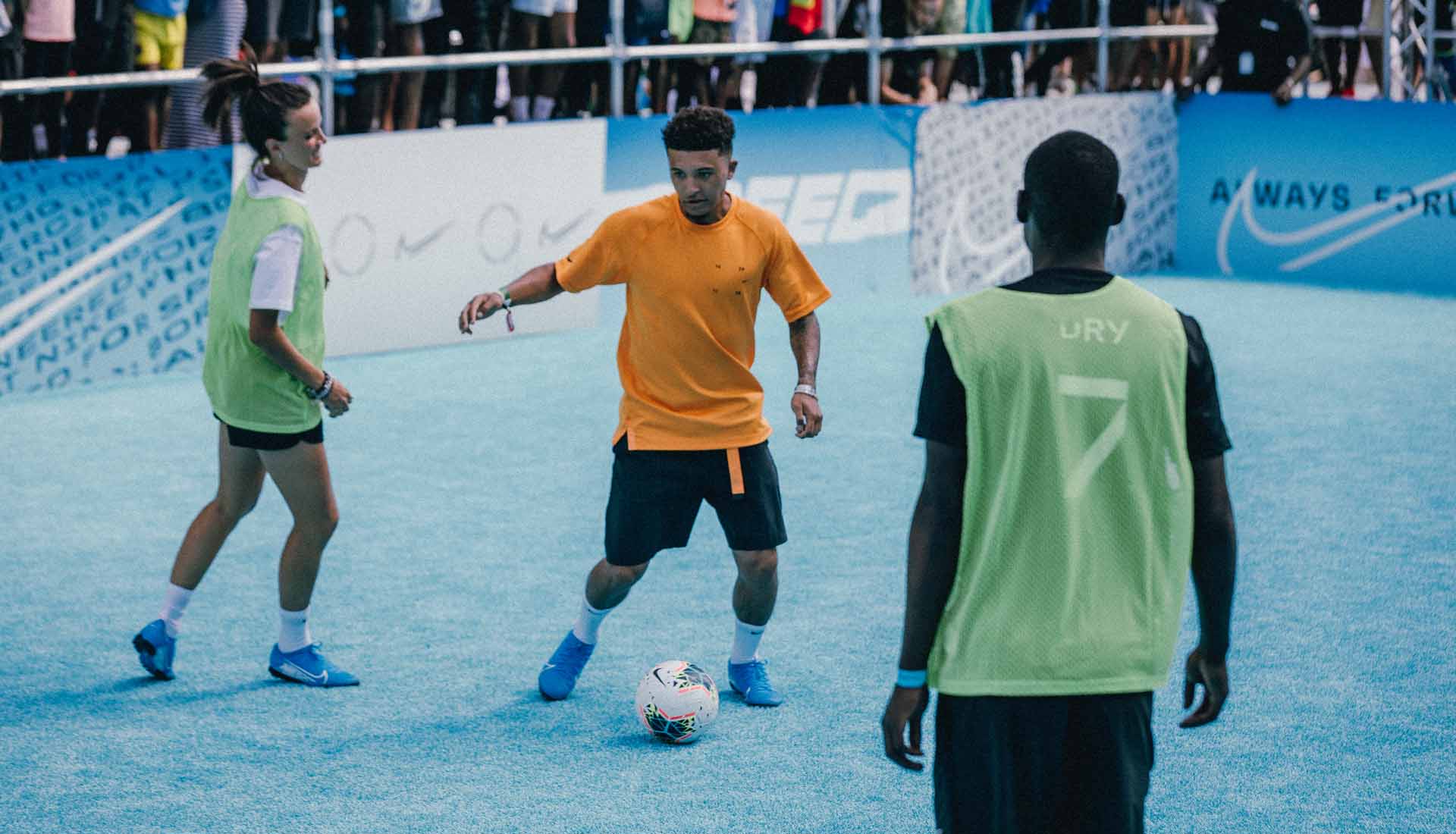 Nike Host Mercurial Launch Event in Paris with Jadon Sancho - SoccerBible