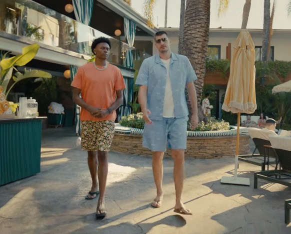 Hotels Nikola Jokic & Peyton Watson Pool Seats Commercial