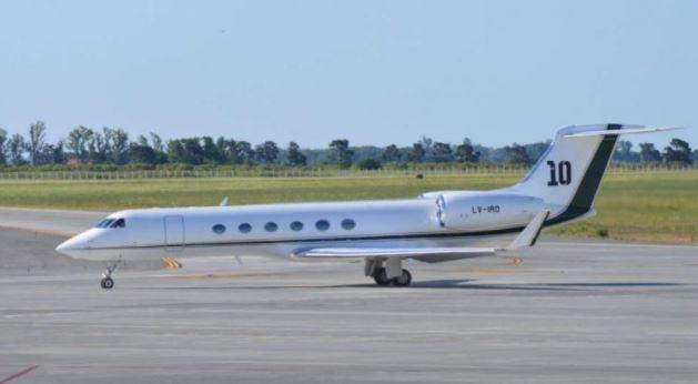  Lionel Messi has got a luxury plane