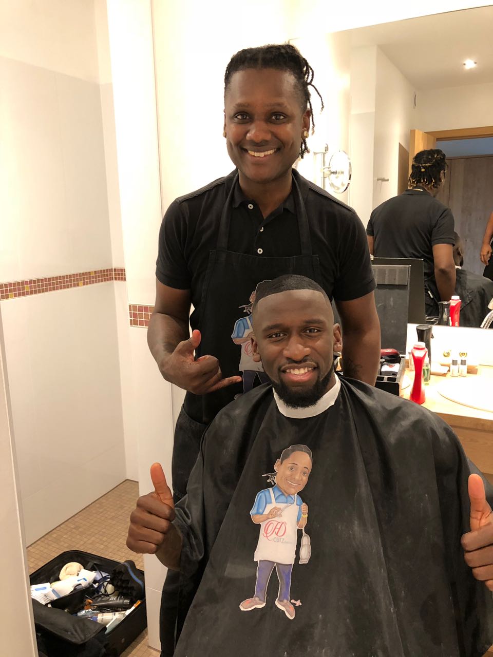 Antonio Rüdiger on X: "Hairstyle is HD ready for the training camp now   #Hustle #AlwaysBelieve #HDCutz https://t.co/OAl998H3Pb" / X