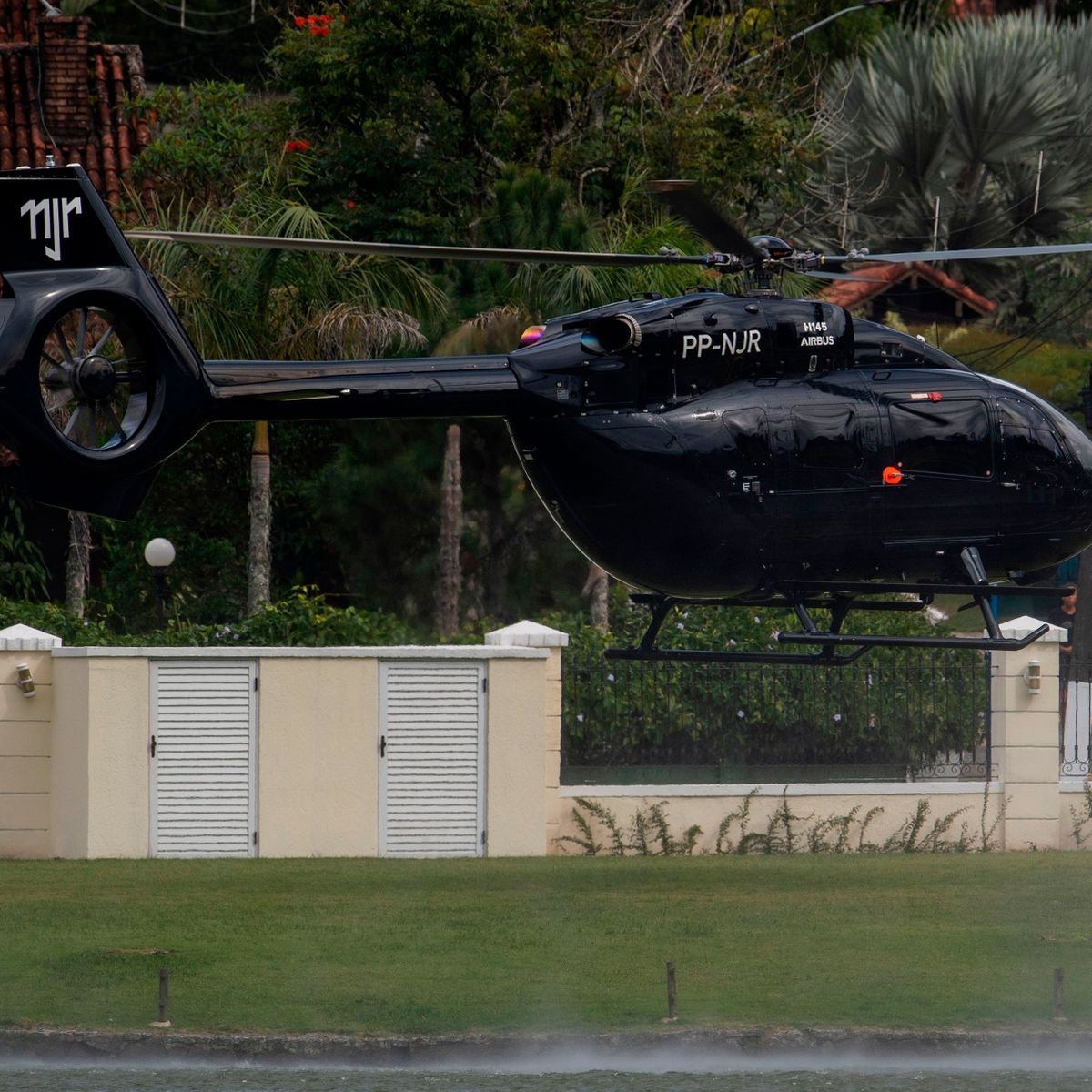 Brazil superstar Neymar poses alongside £10million personalised Mercedes  helicopter - Mirror Online