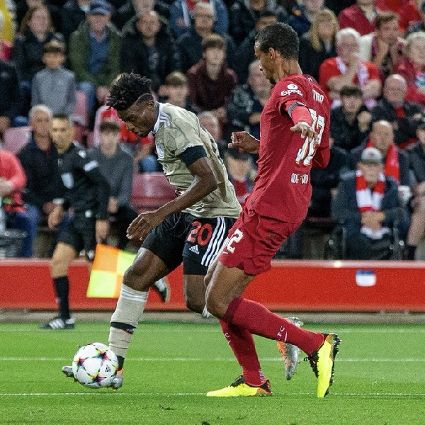 Mohammed Kudus set to return to Ajax starting line up ahead of Liverpool clash