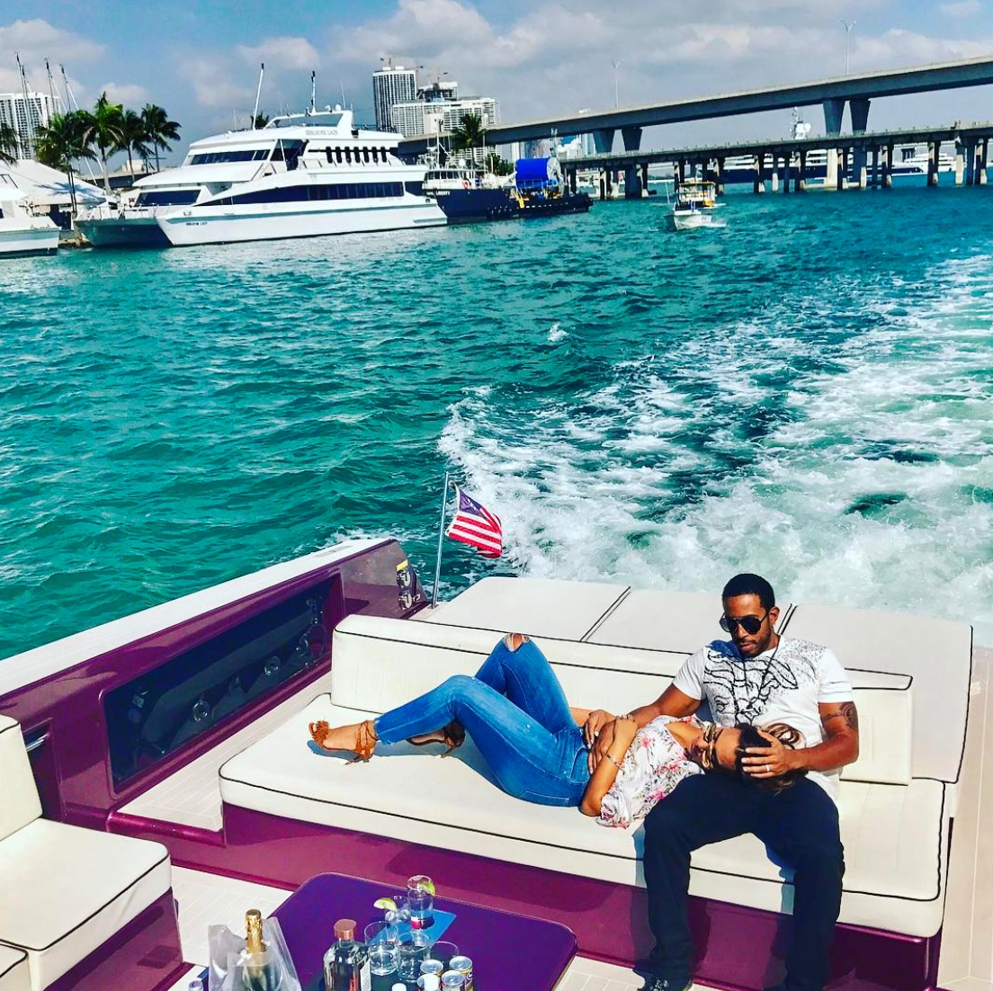 No One Does Baecations Quite Like Ludacris And His Wife Eudoxie | Essence