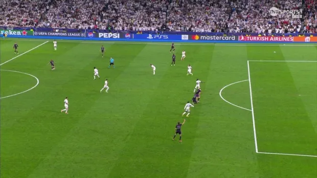 Bayern had a late goal disallowed for this apparent offside