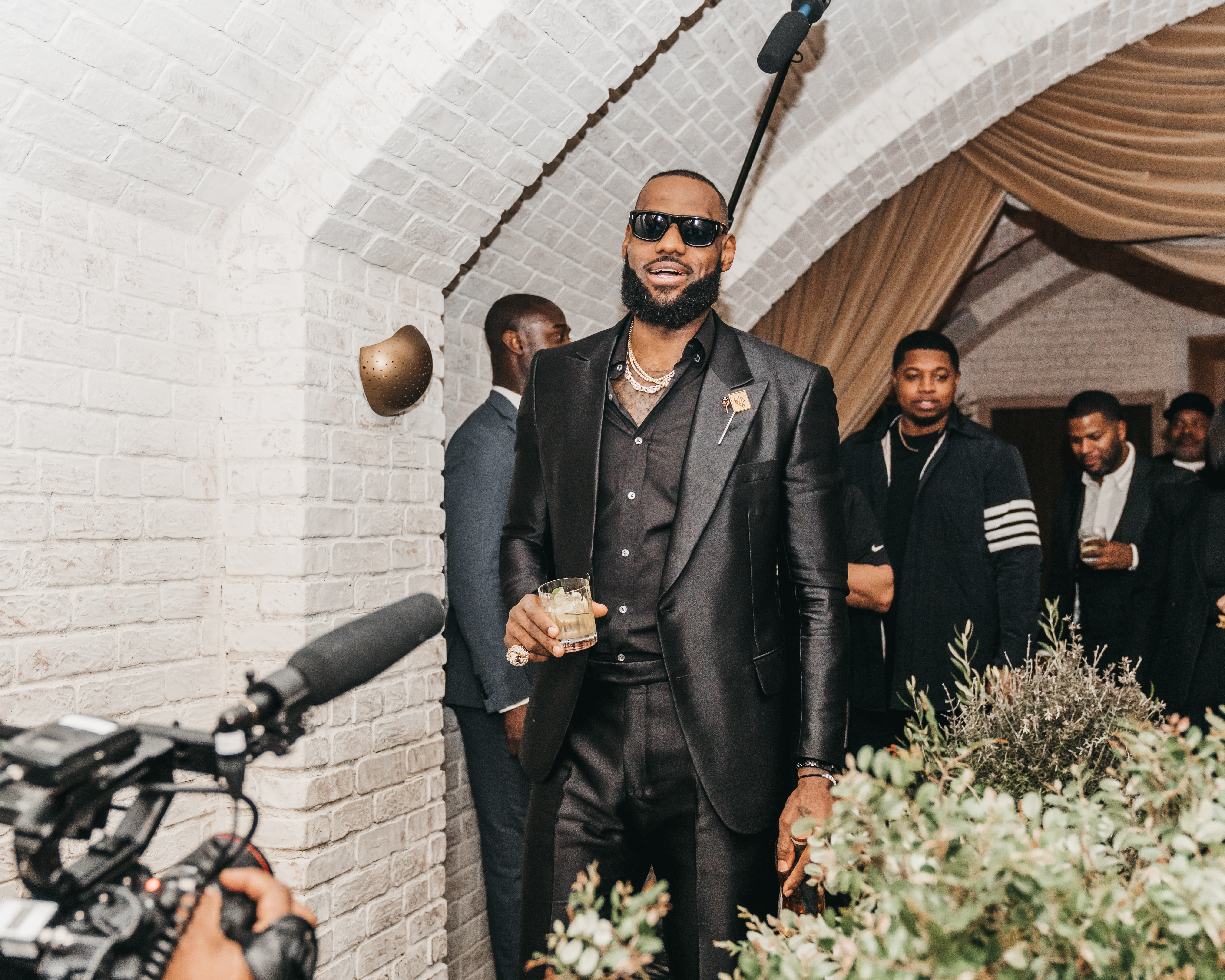 Watch: LeBron James Celebrates Breaking NBA All-Time Scoring Record at LA After  Party – NBC Los Angeles