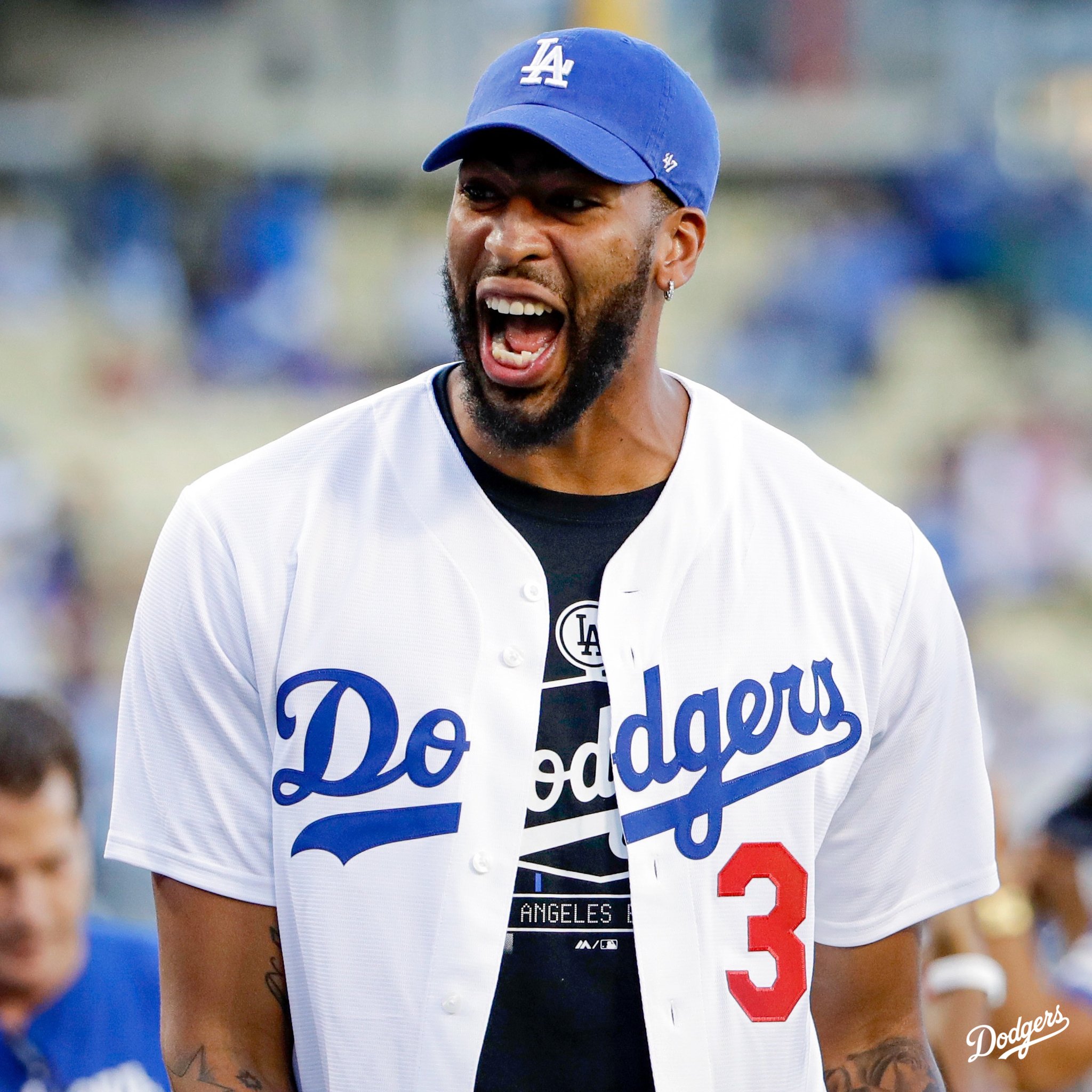 Los Angeles Dodgers on X: "Good luck tonight, @Lakers! #LakeShow |  #HereToPlay https://t.co/5FcmElRwKC" / X