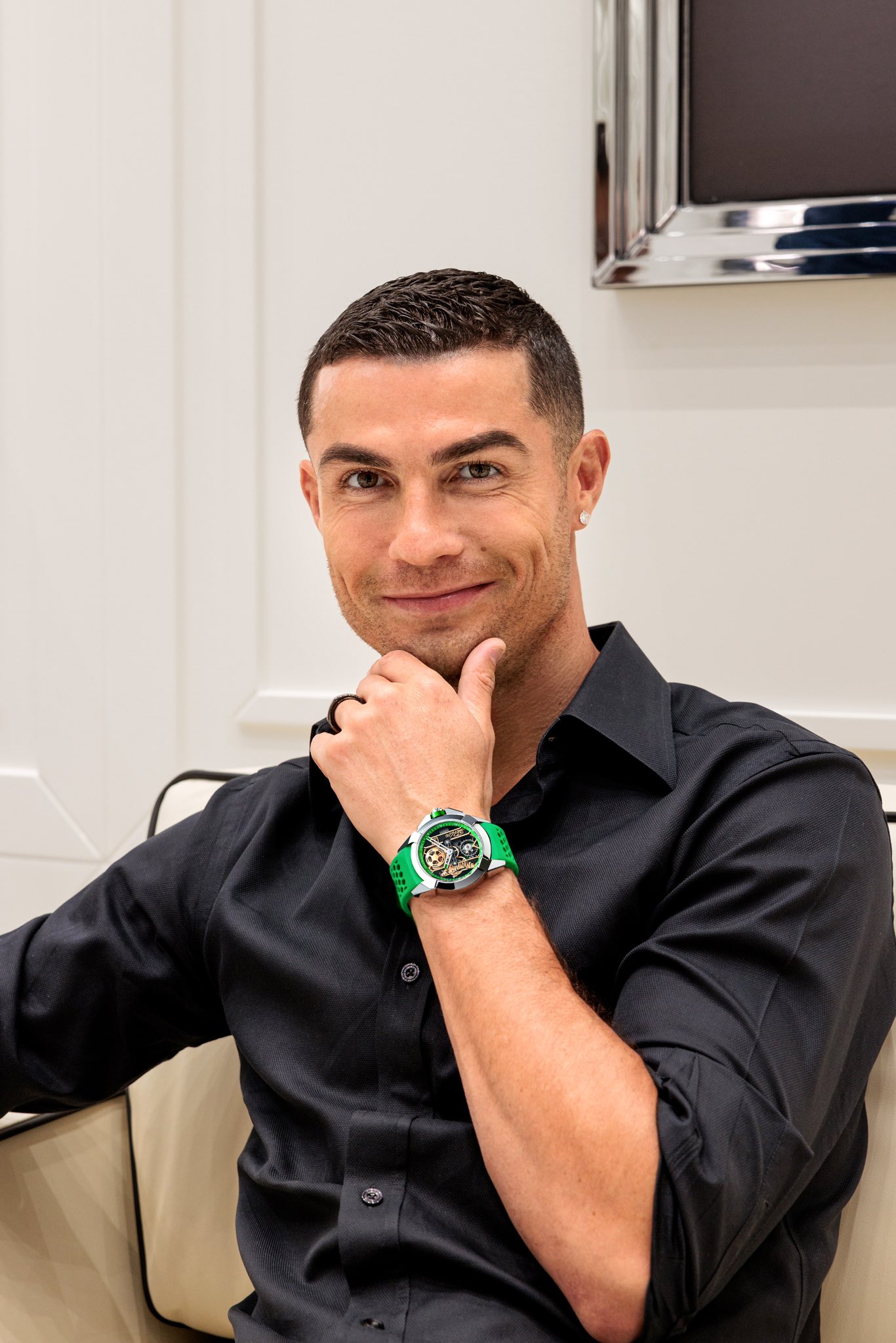 Cristiano Ronaldo’s jaw-dropping new timepiece: a £92,000 gift from a luxury watch maker