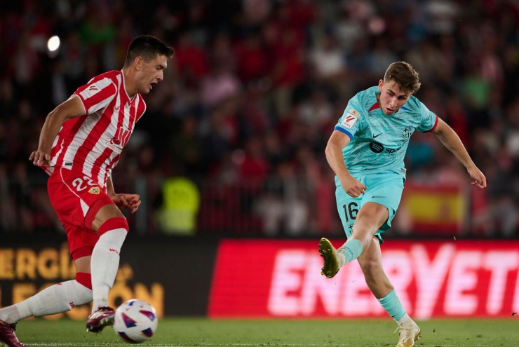 Video bóng đá Almeria - Barcelona: Sao trẻ rực sáng, 3 điểm về tay (La Liga)