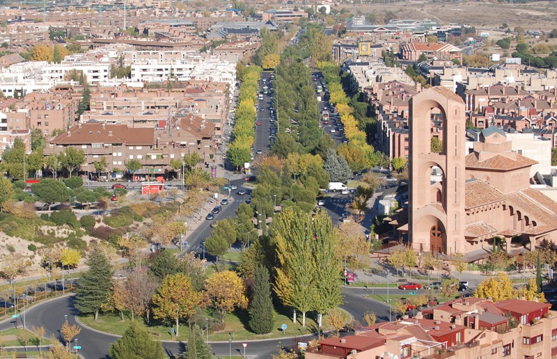 A view of the renowned Pozuelo de Alarcon