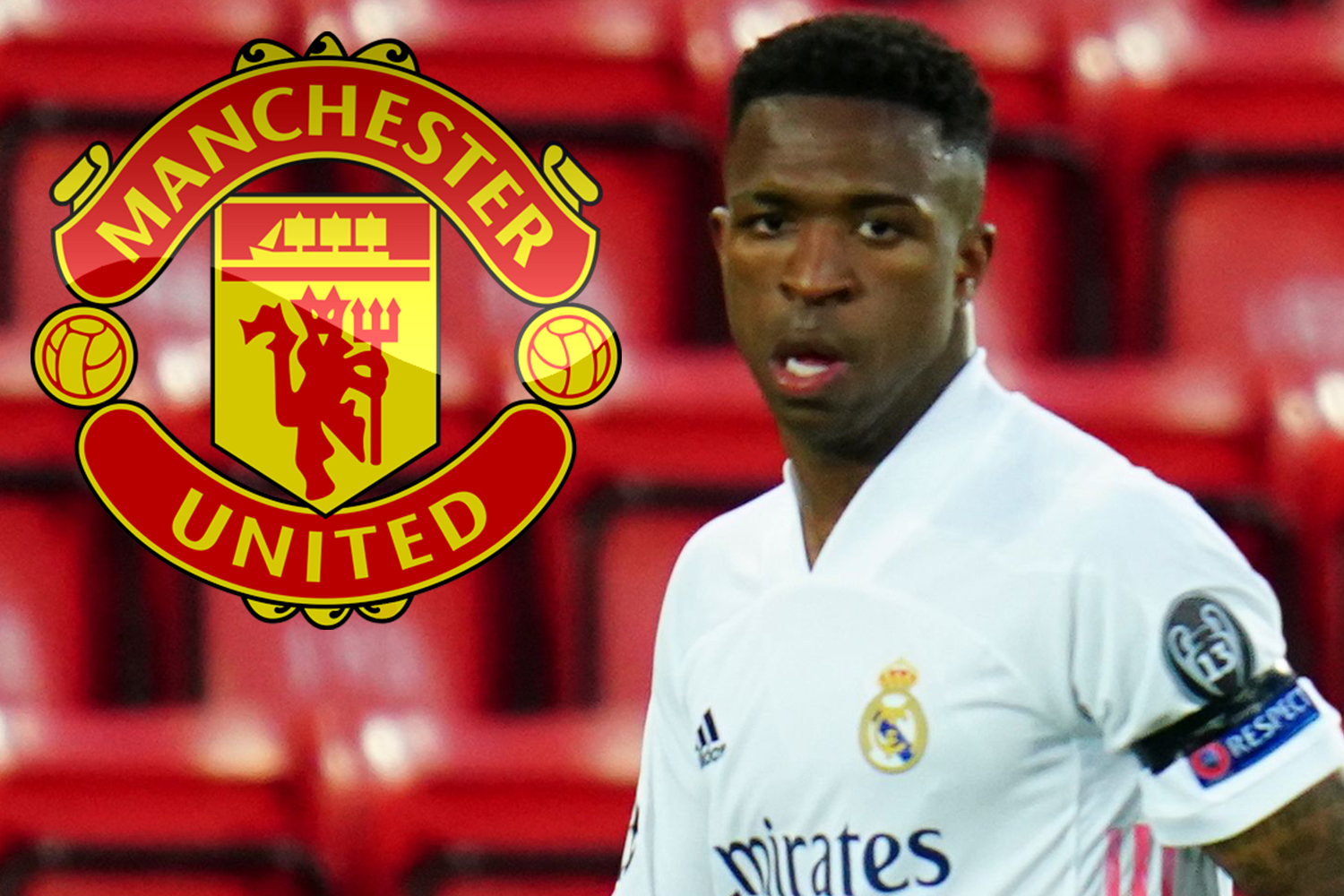 Man Utd 'offered Vinicius Jr transfer during Raphael Varane negotiations  but won't pay Real Madrid £68.5m asking price' | The Sun