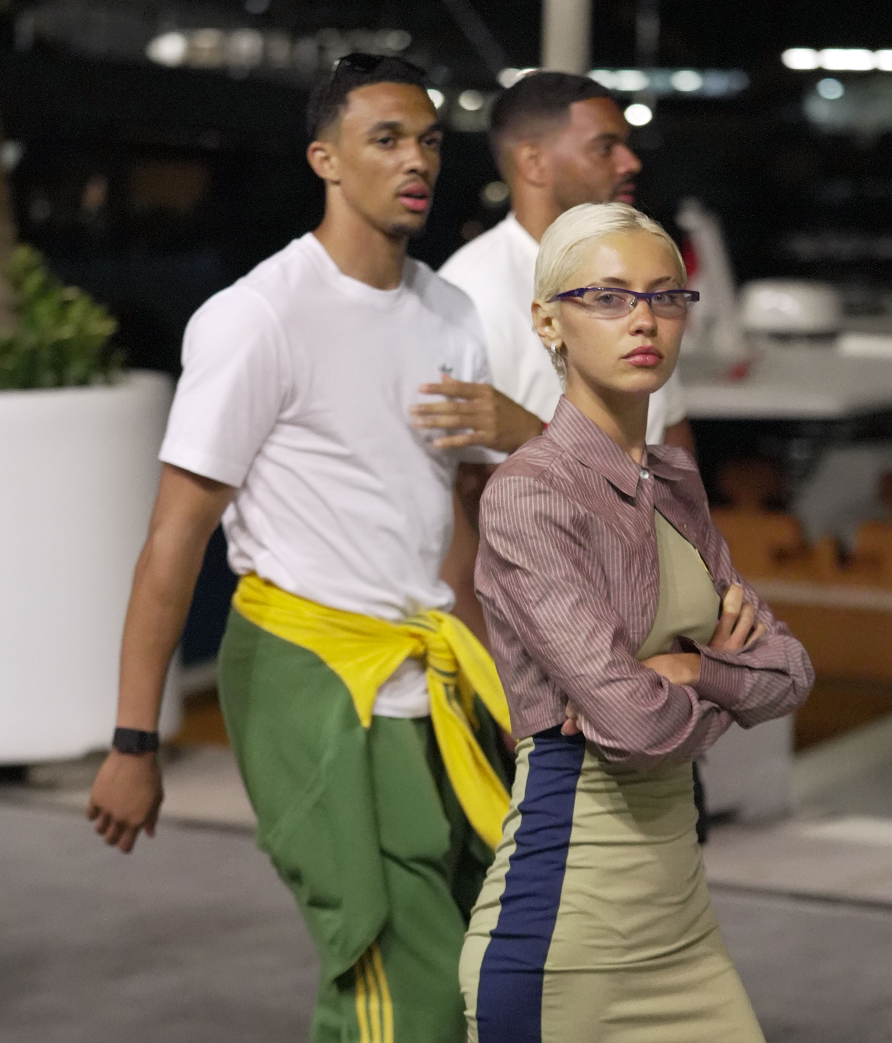 Trent Alexander Arnold and Jude Law's daughter Iris Law were spotted out on a date