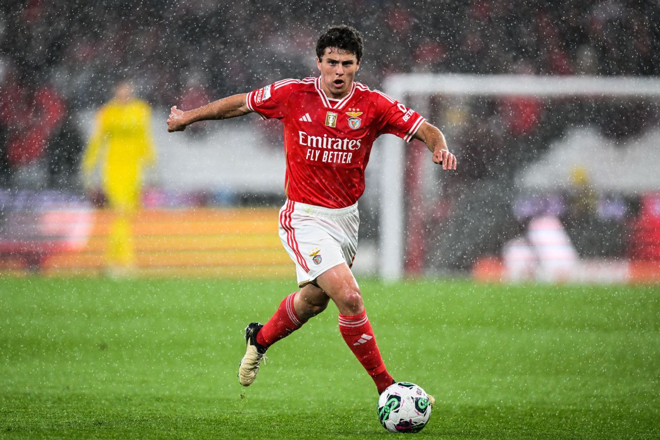 Transfer Talk: Man United target Benfica's João Neves - ESPN