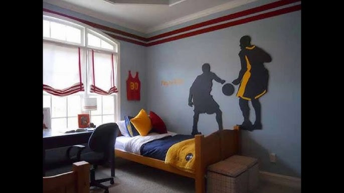 Kids Basketball Room Concept - YouTube