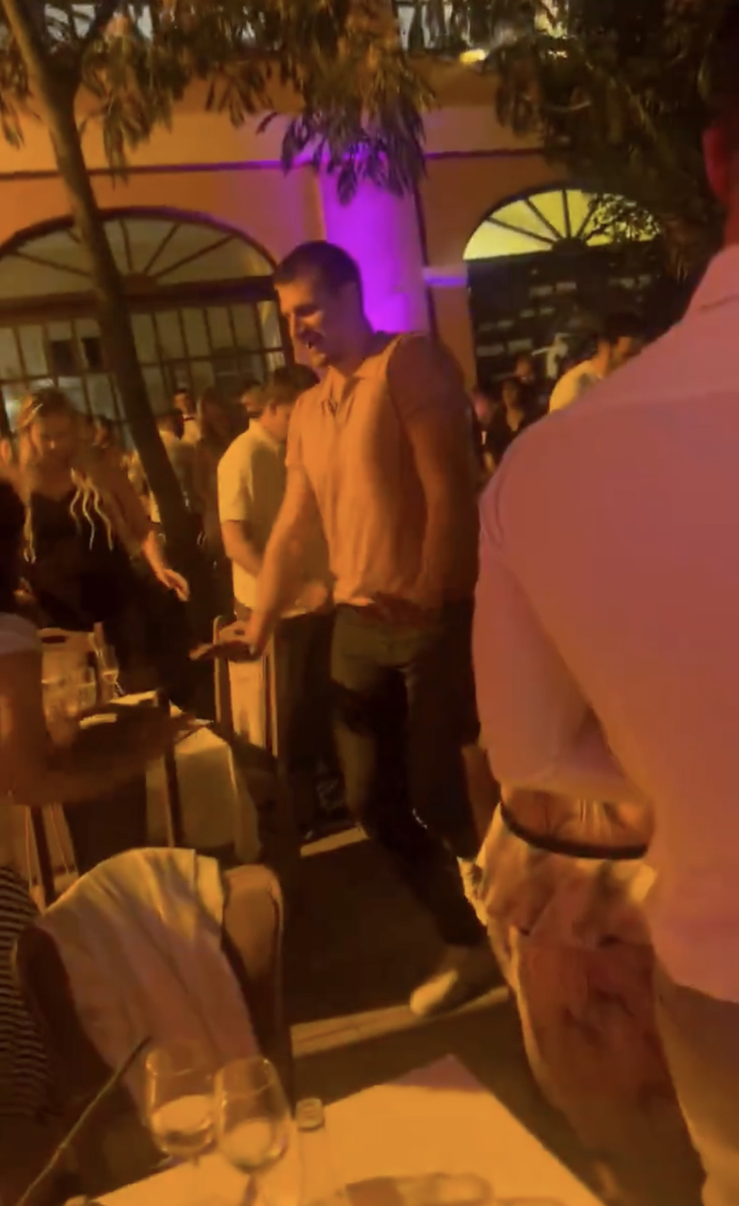 Denver Nuggets star Nikola Jokic was spotted dancing at a party during the NBA offseason