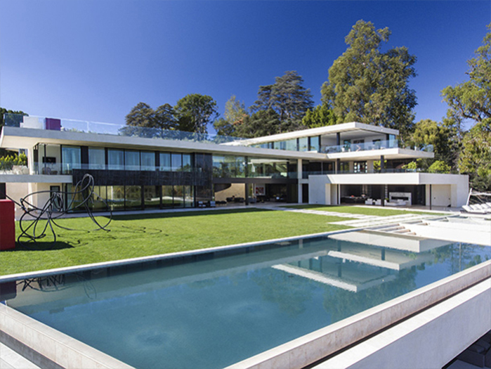  He shares a £69m Bel-Air home with his family