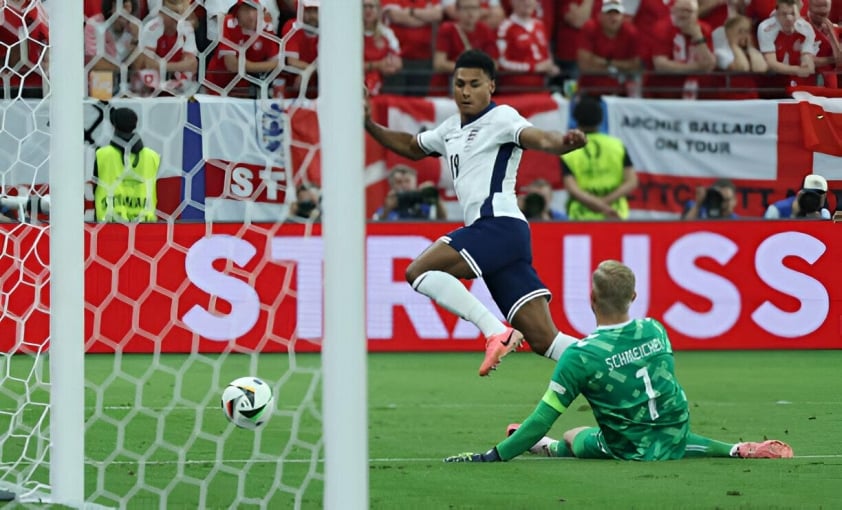 Live England 1-1 Denmark: Attractive pair of goals 484615