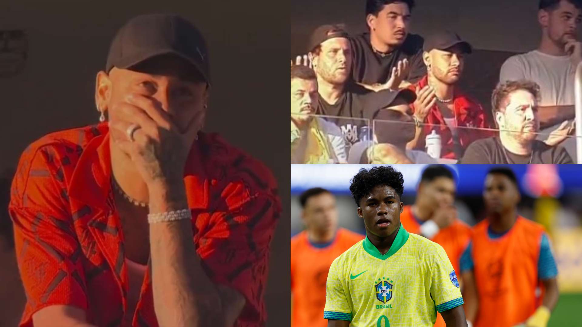 Neymar Brazil Copa America 2024 reaction