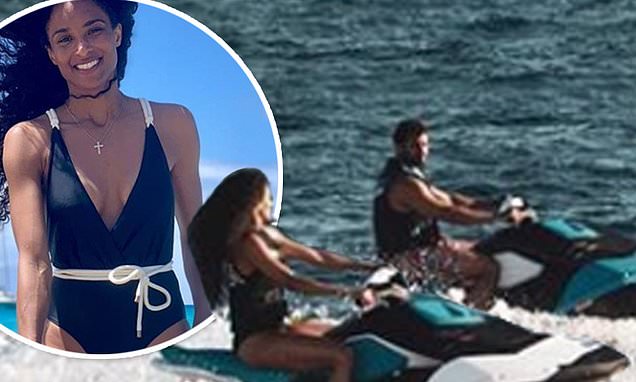 Ciara shows off toned bathing suit body while jet skiing with Russell  Wilson during St. Barts trip | Daily Mail Online