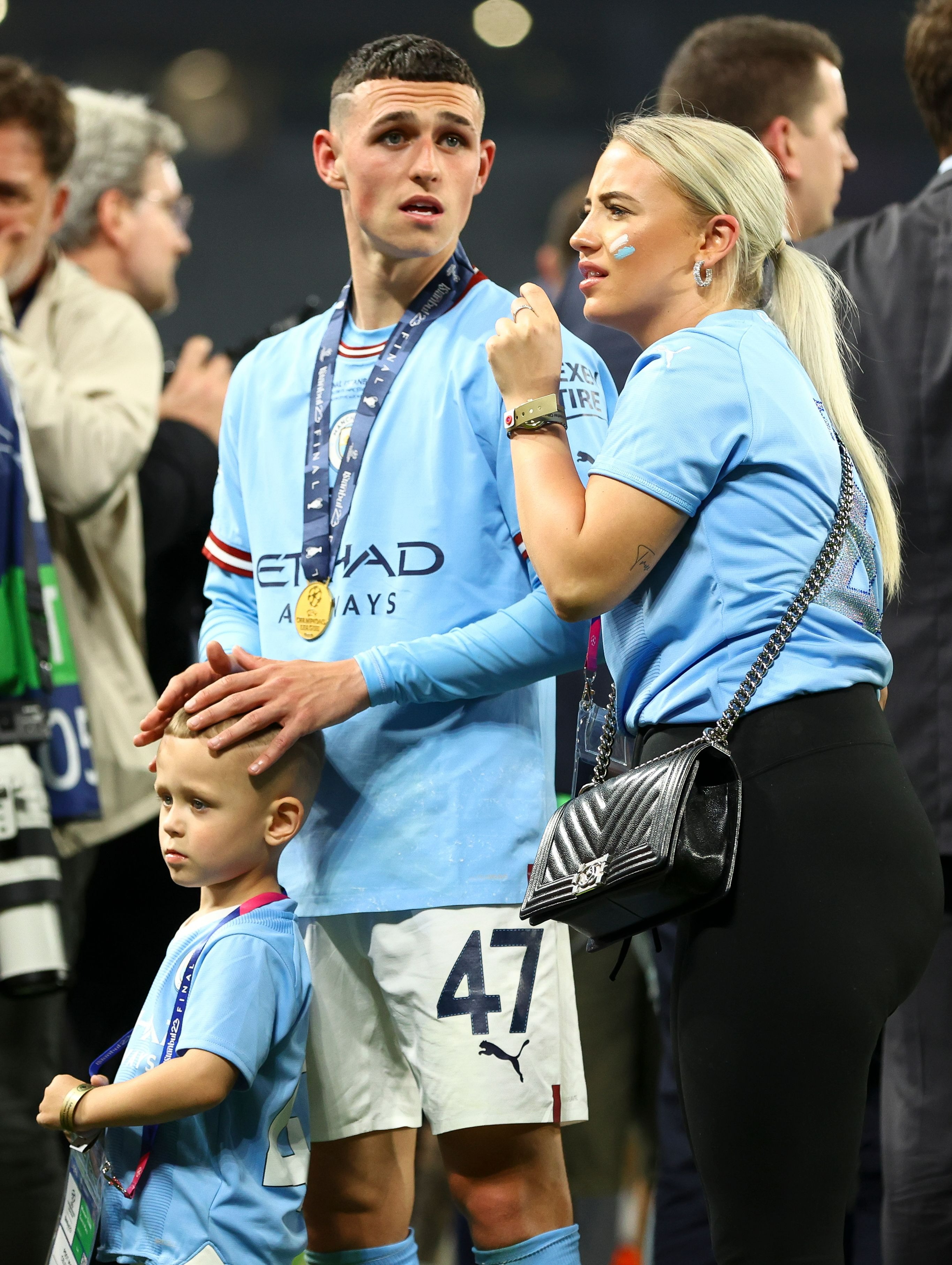 Foden and his girlfriend Rebecca Cooke are childhood sweethearts
