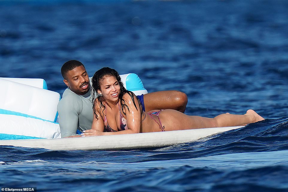 Michael B. Jordan and bikini-clad girlfriend Lori Harvey get wet and wild  during St. Barts getaway | Daily Mail Online