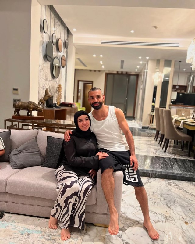 Mohamed Salah decides it and joins the national team... and lives in a  family atmosphere