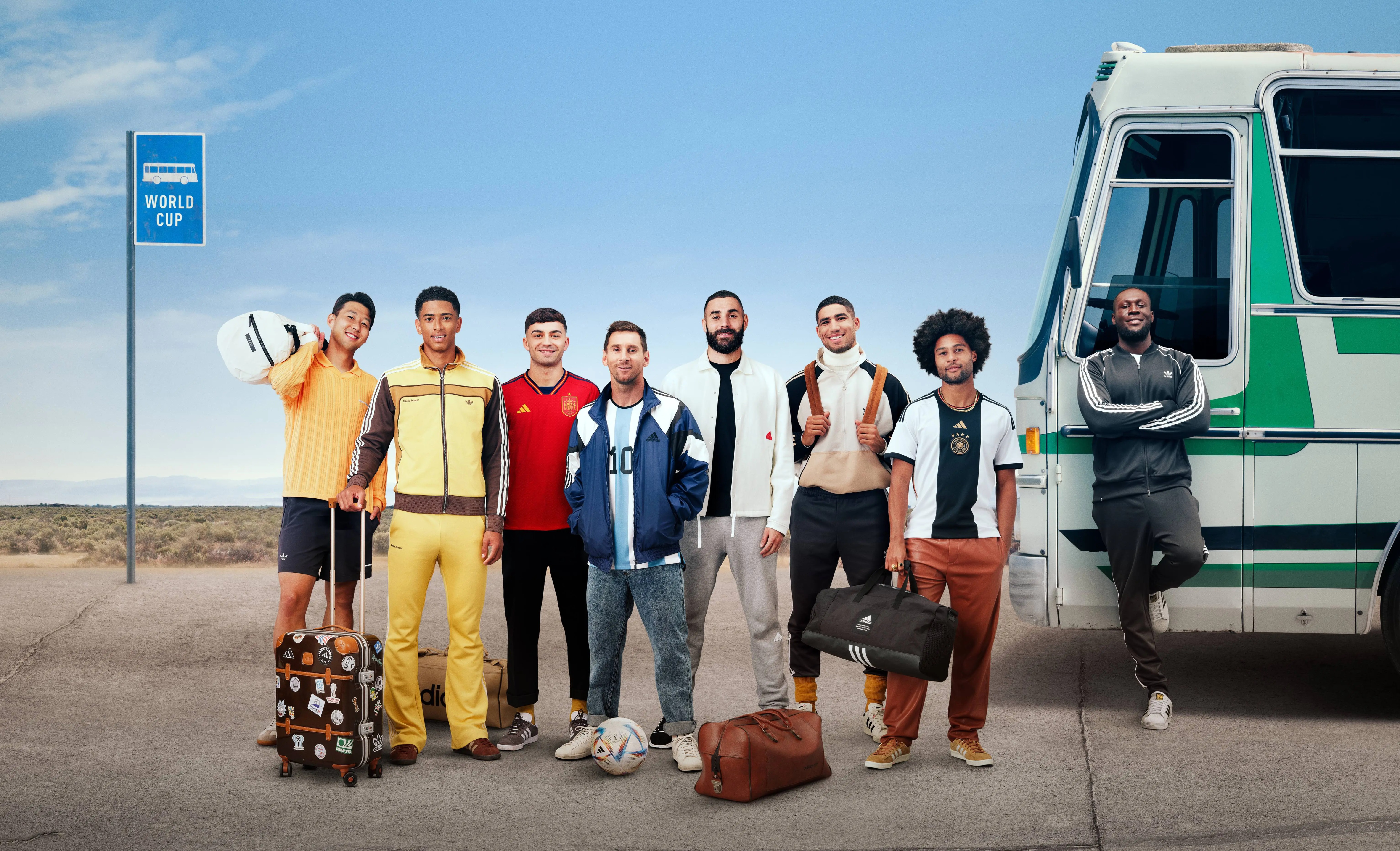 adidas pulled together a group of superstars for their World Cup advert